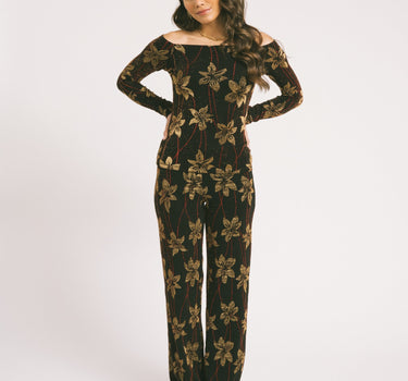 TILTIL Luna Pants Tropical Black - Things I Like Things I Love