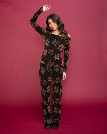 TILTIL Luna Pants Tropical Black - Things I Like Things I Love