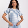 TILTIL Many Stripe Knit Ice Blue Beige - Things I Like Things I Love