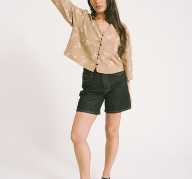 TILTIL Mara Blouse Brown - Things I Like Things I Love