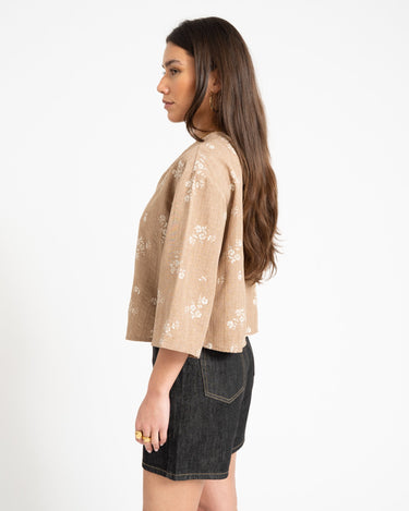 TILTIL Mara Blouse Brown - Things I Like Things I Love