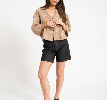 TILTIL Mara Blouse Brown - Things I Like Things I Love