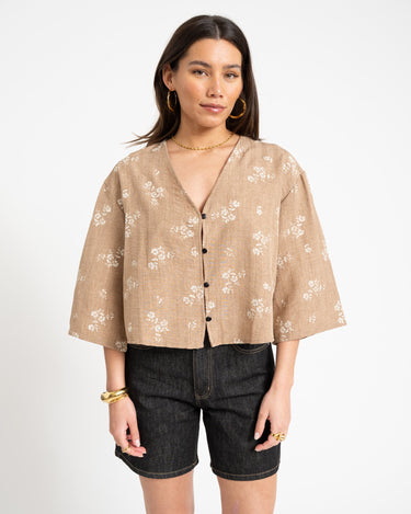 TILTIL Mara Blouse Brown - Things I Like Things I Love