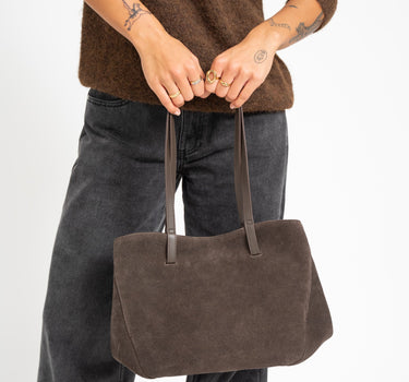 TILTIL Maru Multi Bag Suede Brown - Things I Like Things I Love