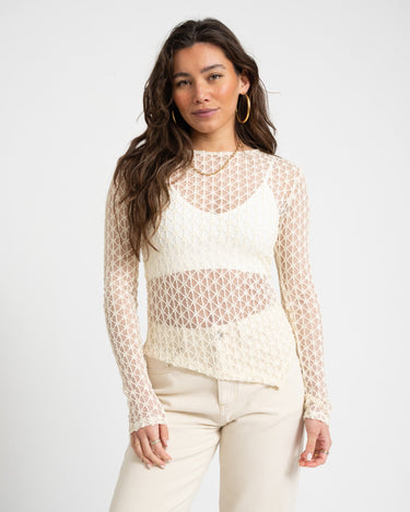 TILTIL Mave Longsleeve Mesh Offwhite - Things I Like Things I Love