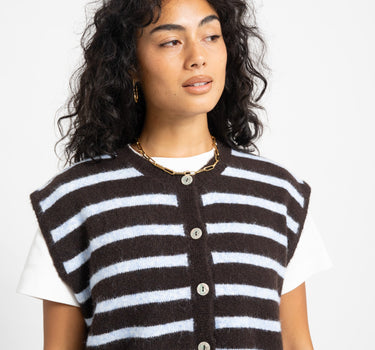 TILTIL Maya Striped Spencer One Size Bruin - Things I Like Things I Love