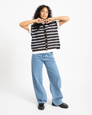TILTIL Maya Striped Spencer One Size Bruin - Things I Like Things I Love