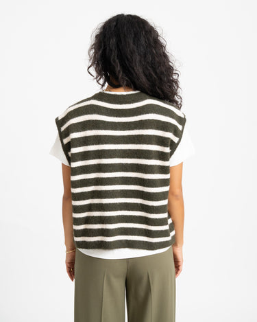 TILTIL Maya Striped Spencer One Size Groen - Things I Like Things I Love