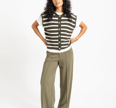 TILTIL Maya Striped Spencer One Size Groen - Things I Like Things I Love