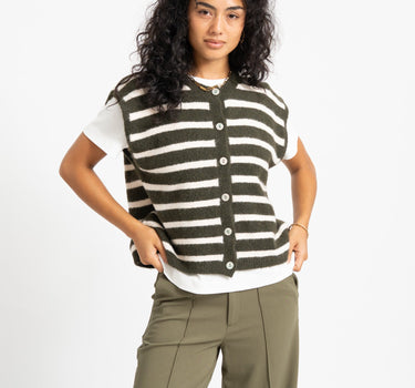TILTIL Maya Striped Spencer One Size Groen - Things I Like Things I Love
