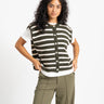TILTIL Maya Striped Spencer One Size Groen - Things I Like Things I Love