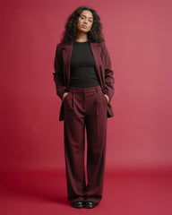 TILTIL Meau Blazer Burgundy - Things I Like Things I Love