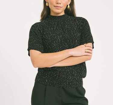 TILTIL Merry Mockneck Disco Black - Things I Like Things I Love