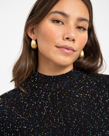 TILTIL Merry Mockneck Disco Black - Things I Like Things I Love