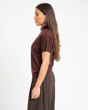 TILTIL Merry Mockneck Sparkle Bordeaux - Things I Like Things I Love