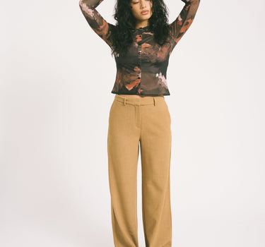 TILTIL Mesh Buttoned Longsleeve Black - Things I Like Things I Love