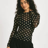 TILTIL Mesh Longsleeve Dotted Gold - Things I Like Things I Love
