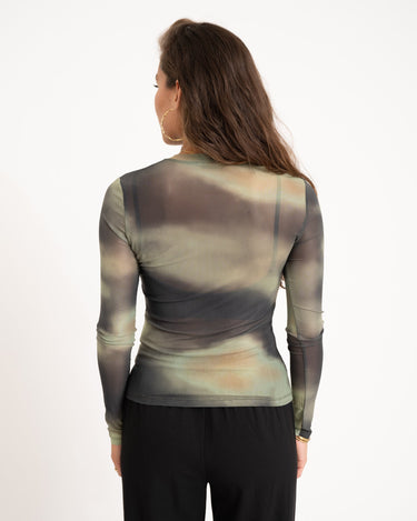 TILTIL Mesh Longsleeve Faded Green - Things I Like Things I Love