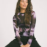 TILTIL Mesh Longsleeve Purple Floral - Things I Like Things I Love
