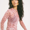 TILTIL Mesh Polkadot Longsleeve Dustypink - Things I Like Things I Love
