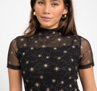 TILTIL Messa Starry Shortsleeve Black - Things I Like Things I Love