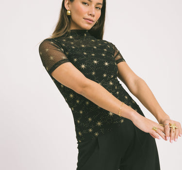 TILTIL Messa Starry Shortsleeve Black - Things I Like Things I Love