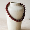 TILTIL Mexx Bead Necklace Bordeaux - Things I Like Things I Love