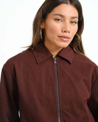 TILTIL Meysa Bomber Aubergine - Things I Like Things I Love