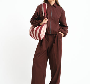 TILTIL Meysa Bomber Aubergine - Things I Like Things I Love