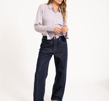 TILTIL Mica Blouse Flower Lilac - Things I Like Things I Love