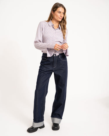 TILTIL Mica Blouse Flower Lilac - Things I Like Things I Love