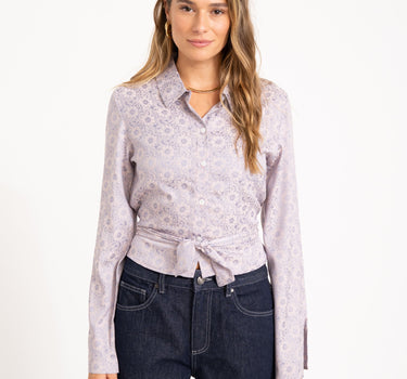 TILTIL Mica Blouse Flower Lilac - Things I Like Things I Love