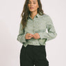 TILTIL Mica Blouse Green Flower - Things I Like Things I Love