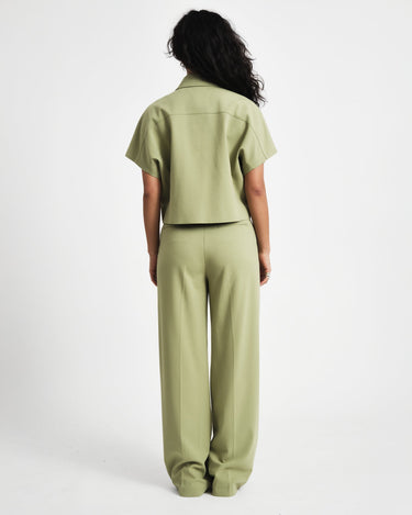 TILTIL Mida Shortsleeve Zipper Jacket Green - Things I Like Things I Love