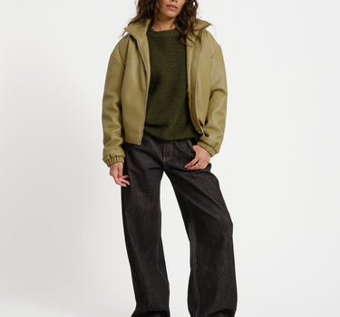 TILTIL Milana Crew Pullover Donkergroen - Things I Like Things I Love