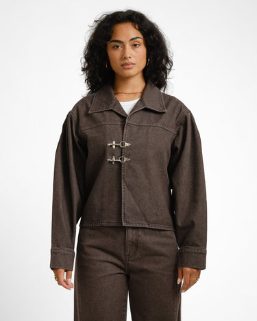 TILTIL Milly Buckle Jacket Bruin - Things I Like Things I Love
