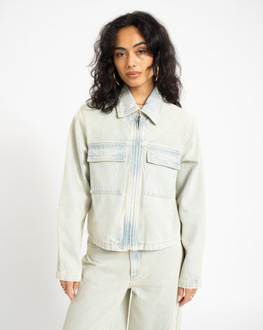 TILTIL Milo Zipper Jacket Light Blue - Things I Like Things I Love