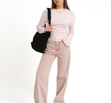 TILTIL Mimi Polka Longsleeve Pink - Things I Like Things I Love