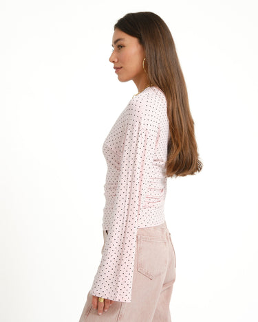 TILTIL Mimi Polka Longsleeve Pink - Things I Like Things I Love