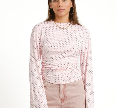 TILTIL Mimi Polka Longsleeve Pink - Things I Like Things I Love