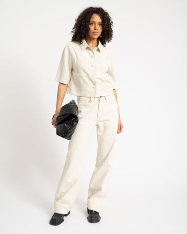 TILTIL Mine Shortsleeve Blouse Offwhite - Things I Like Things I Love