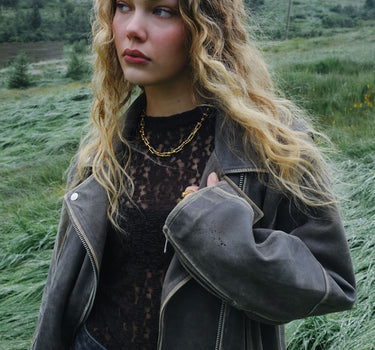 TILTIL Mira Lace Longsleeve Bruin - Things I Like Things I Love