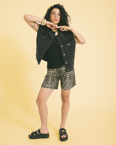 TILTIL Mirte Gilet Oversized Washed Grey - Things I Like Things I Love