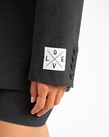 TILTIL Misha Blazer Grey Melange - Things I Like Things I Love