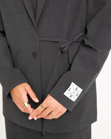 TILTIL Misha Blazer Grey Melange - Things I Like Things I Love