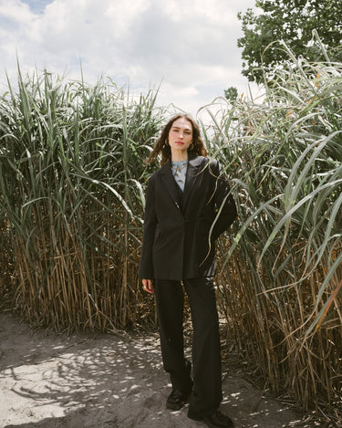 TILTIL Misha Blazer Grey Melange - Things I Like Things I Love