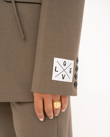 TILTIL Misha Blazer Melange Green - Things I Like Things I Love