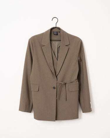 TILTIL Misha Blazer Melange Green - Things I Like Things I Love
