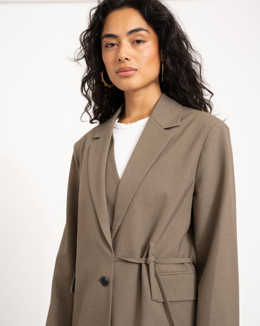 TILTIL Misha Blazer Melange Green - Things I Like Things I Love