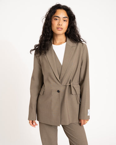 TILTIL Misha Blazer Melange Green - Things I Like Things I Love